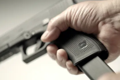 Locked gun