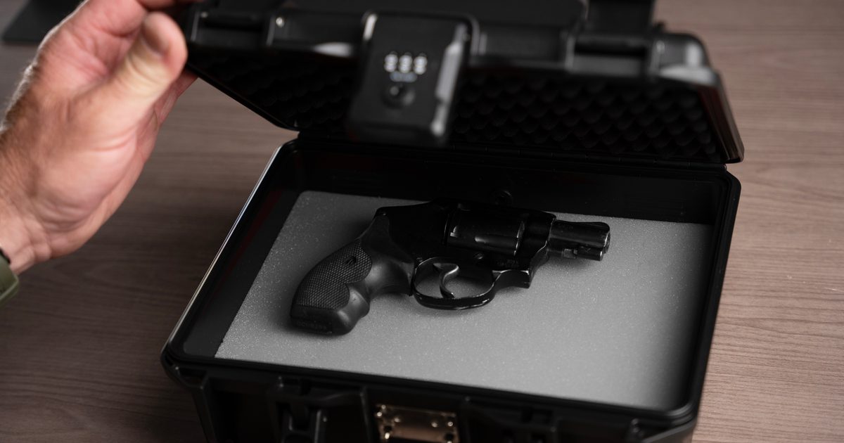 Box With Gun Lock Boxes & Carrying Cases - Secure Gun Storage | End Family Fire