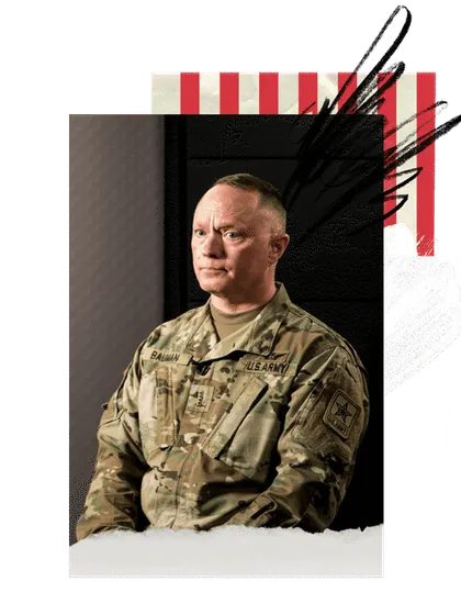 Cliff B in his military uniform